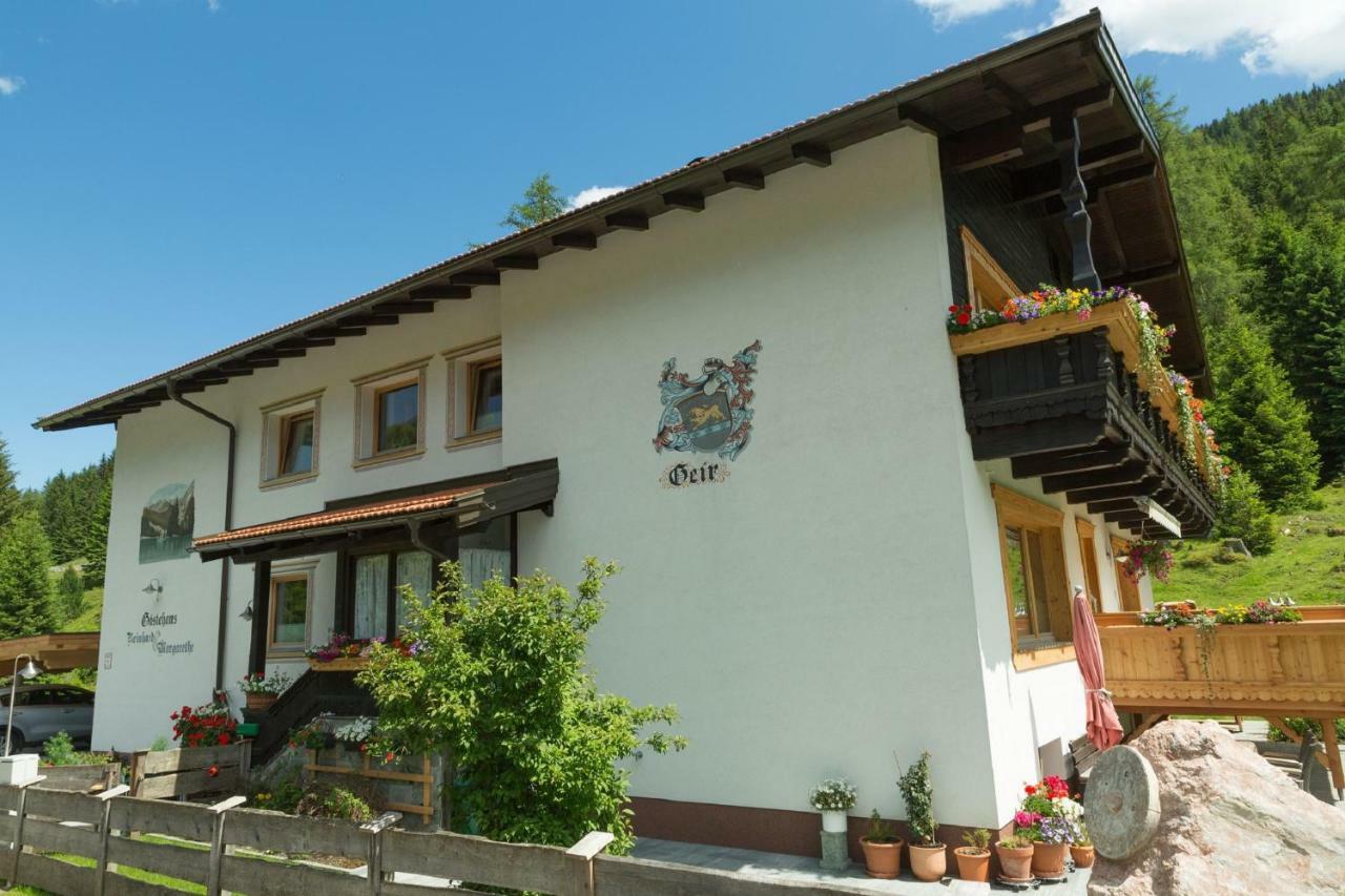 Gaestehaus Geir Daire Obernberg am Brenner Dış mekan fotoğraf